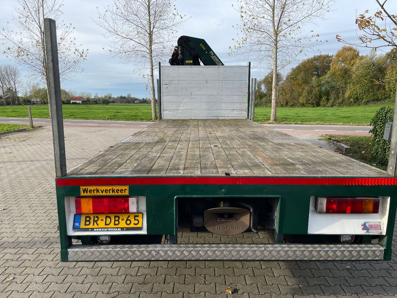 DAF CF 75.310 With Palfinger PK20002 crane - Sal/ Açık kasa kamyon, Vinçli kamyon: fotoğraf 5 DAF CF 75.310 With Palfinger PK20002 crane - Sal/ Açık kasa kamyon, Vinçli kamyon: fotoğraf 5