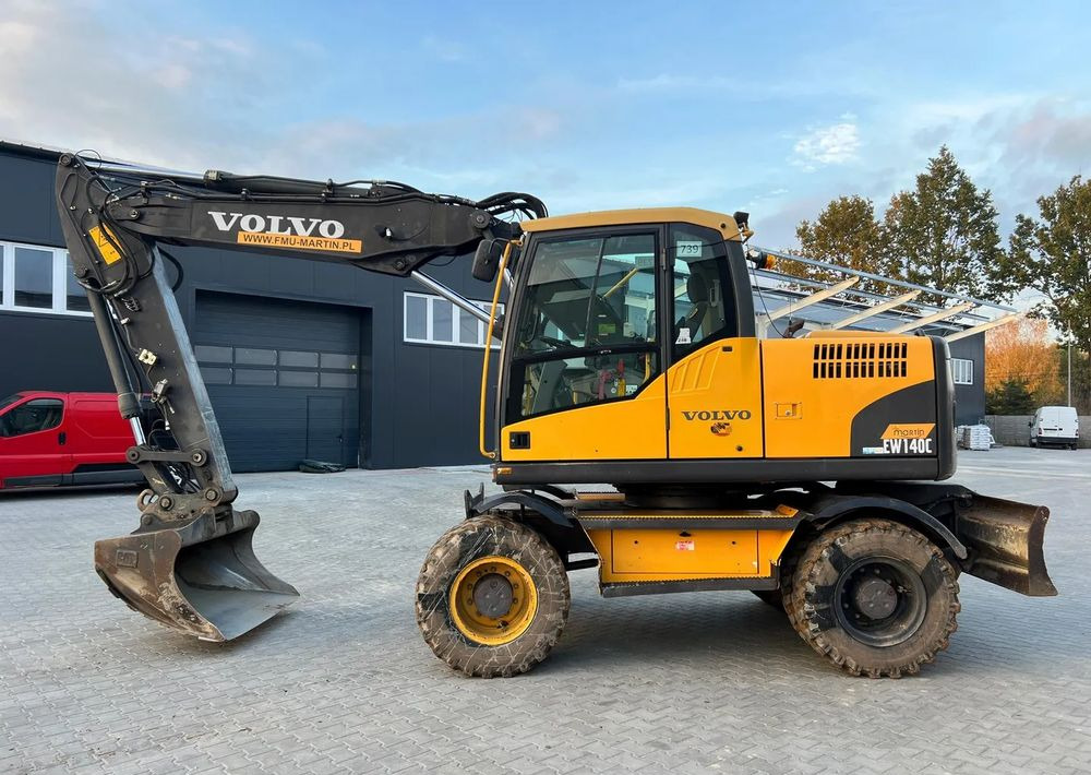 Tekerlekli ekskavatör Volvo EW 140C | ROTOTILT: fotoğraf 6