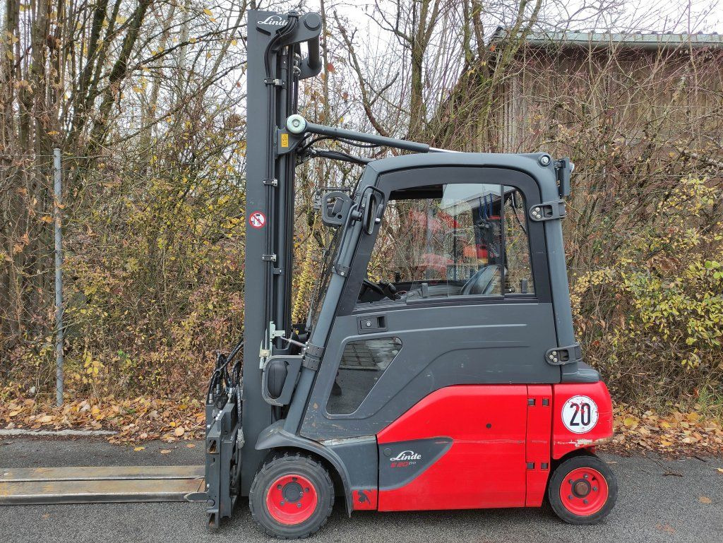 Linde E20PL-02-386 EVO - Elektrikli forklift: fotoğraf 1 Linde E20PL-02-386 EVO - Elektrikli forklift: fotoğraf 1