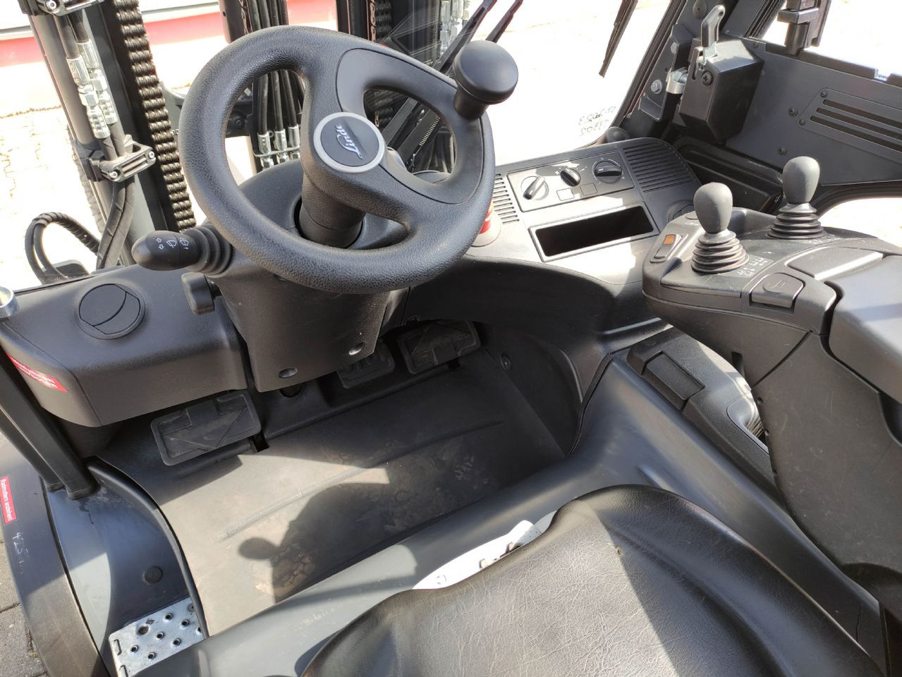 Linde E35L-01-387 - Elektrikli forklift: fotoğraf 5 Linde E35L-01-387 - Elektrikli forklift: fotoğraf 5