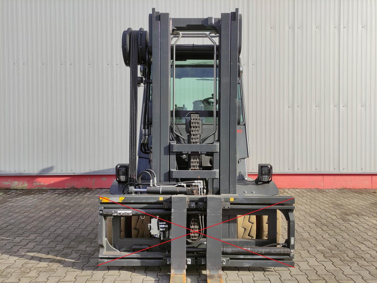 Linde E80-01-127 - Elektrikli forklift: fotoğraf 3 Linde E80-01-127 - Elektrikli forklift: fotoğraf 3