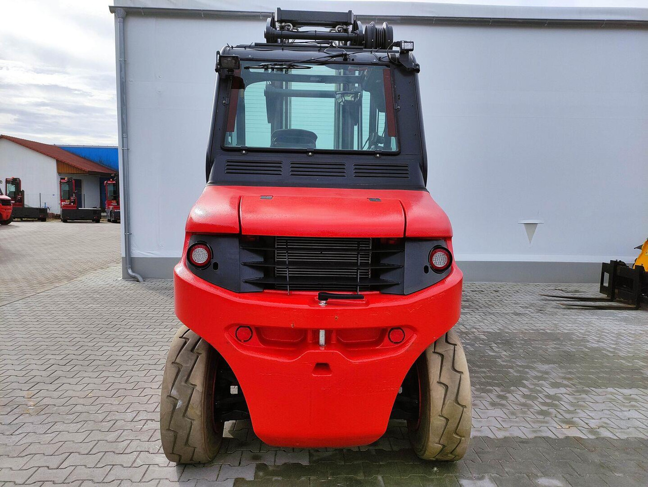 Linde E80-01/900 - Elektrikli forklift: fotoğraf 4 Linde E80-01/900 - Elektrikli forklift: fotoğraf 4