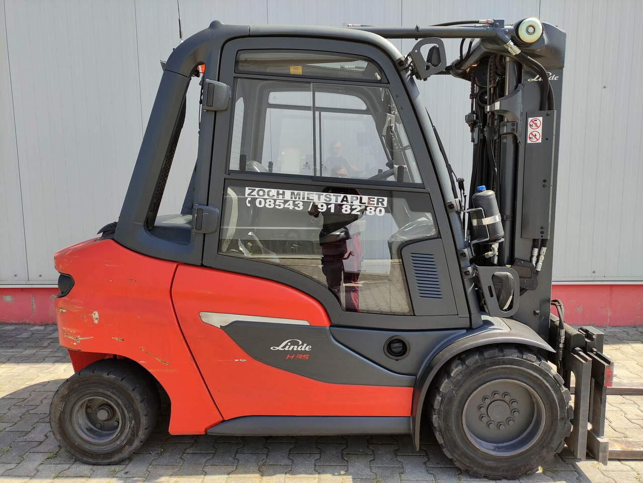 Linde H35D-01-1202 - Dizel forklift: fotoğraf 2 Linde H35D-01-1202 - Dizel forklift: fotoğraf 2