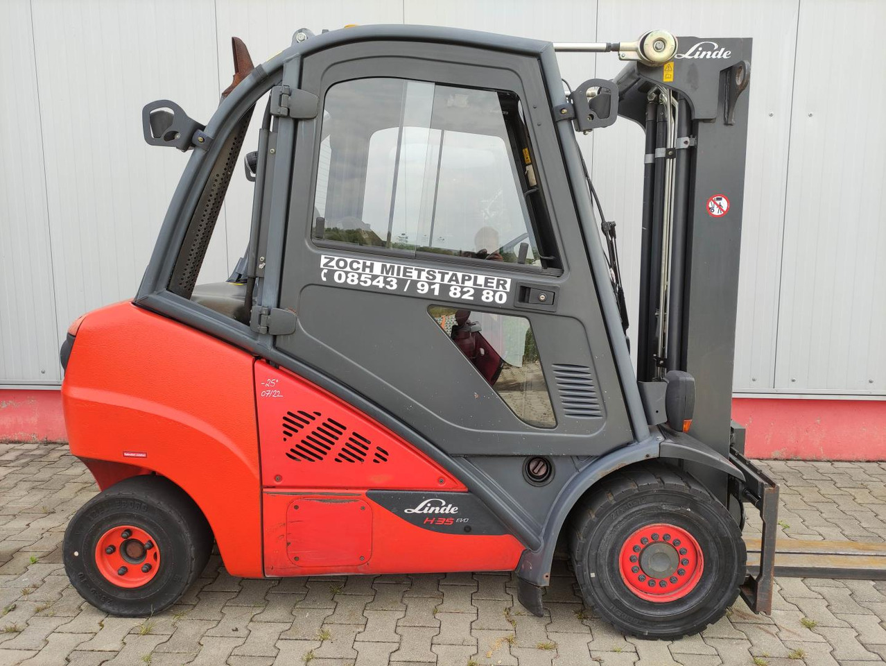 Linde H35D-02-393-EVO - Dizel forklift: fotoğraf 2 Linde H35D-02-393-EVO - Dizel forklift: fotoğraf 2