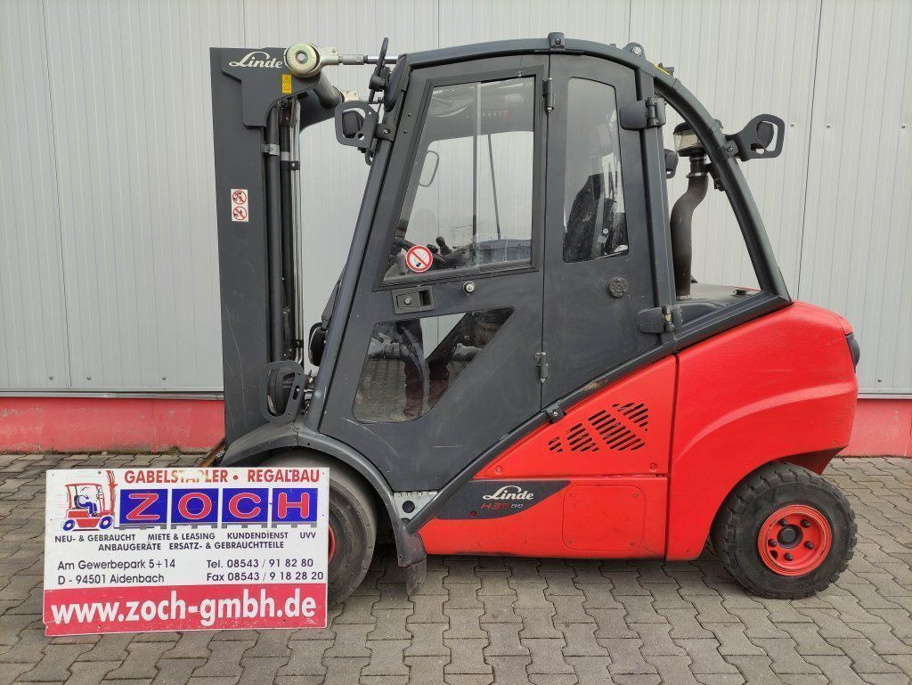 Linde H35D-02-393-EVO - Dizel forklift: fotoğraf 1 Linde H35D-02-393-EVO - Dizel forklift: fotoğraf 1