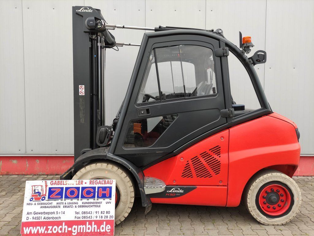 Linde H50D-02-394 - Dizel forklift: fotoğraf 1 Linde H50D-02-394 - Dizel forklift: fotoğraf 1