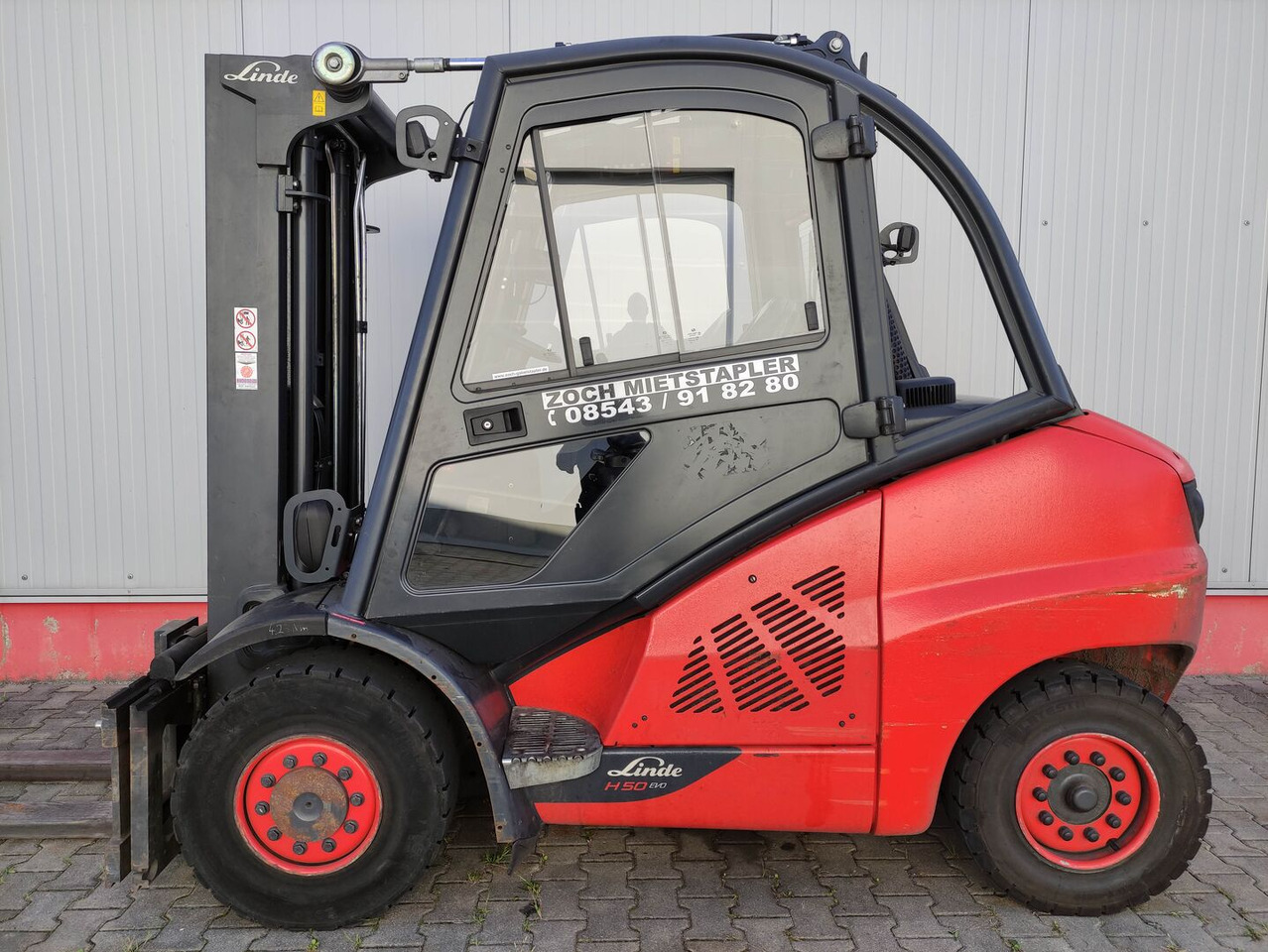 Linde H50D-02-394-EVO - Dizel forklift: fotoğraf 1 Linde H50D-02-394-EVO - Dizel forklift: fotoğraf 1