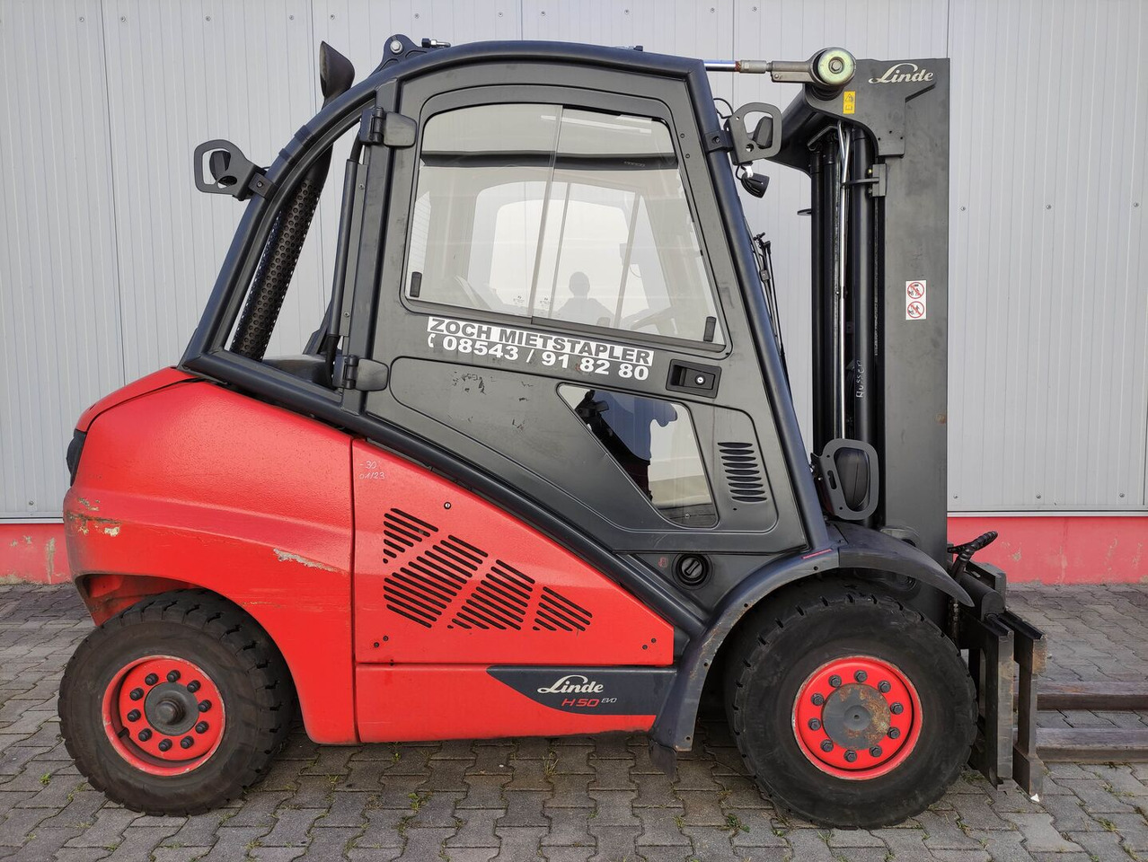 Linde H50D-02-394-EVO - Dizel forklift: fotoğraf 2 Linde H50D-02-394-EVO - Dizel forklift: fotoğraf 2