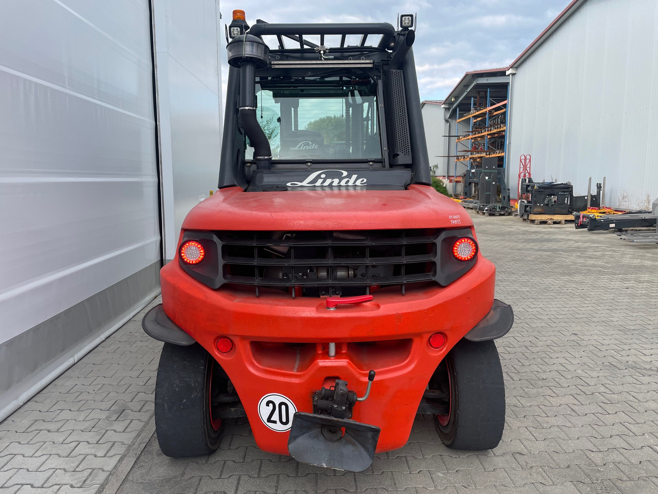 Linde H80D-03/1100-396 EVO - Dizel forklift: fotoğraf 4 Linde H80D-03/1100-396 EVO - Dizel forklift: fotoğraf 4