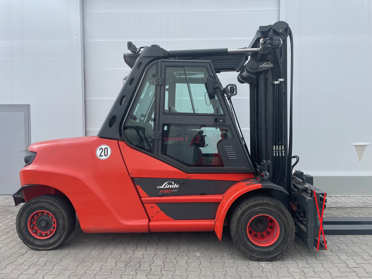 Linde H80D-03/1100-396 EVO - Dizel forklift: fotoğraf 2 Linde H80D-03/1100-396 EVO - Dizel forklift: fotoğraf 2
