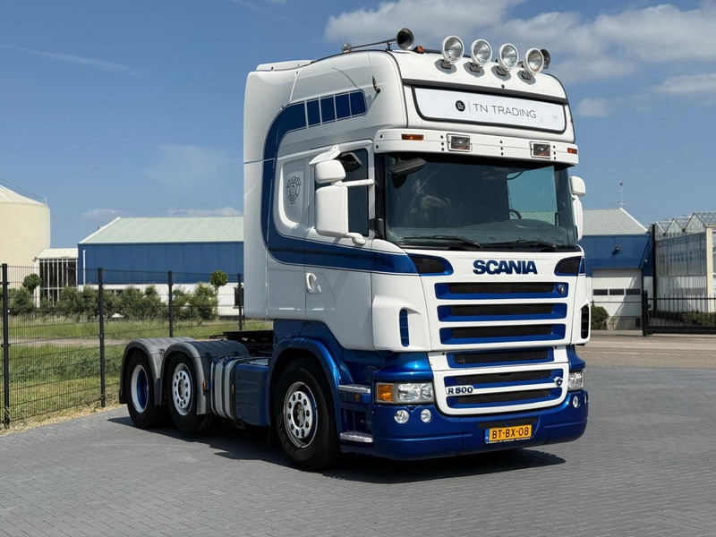 Scania R 500 A 6X2/4 STEERING PUSHER, MANUEL, RETARDER, LEATHER, TOP. - Çekici: fotoğraf 1 Scania R 500 A 6X2/4 STEERING PUSHER, MANUEL, RETARDER, LEATHER, TOP. - Çekici: fotoğraf 1