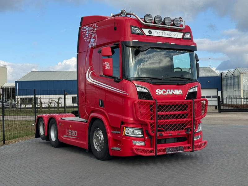 Scania R520 V8 NGS VOLLUCHT, LEER, BULLBAR, ZONDER EGR, BOOGIE. - Çekici: fotoğraf 1 Scania R520 V8 NGS VOLLUCHT, LEER, BULLBAR, ZONDER EGR, BOOGIE. - Çekici: fotoğraf 1
