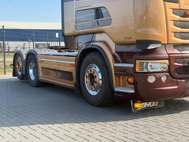 Scania R730 V8 V8, SHOWTRUCK VOLLUCHT, RETARDER, HYDRAULIEK, BOOGIE, ALU WIELEN, LEER. - Çekici: fotoğraf 5 Scania R730 V8 V8, SHOWTRUCK VOLLUCHT, RETARDER, HYDRAULIEK, BOOGIE, ALU WIELEN, LEER. - Çekici: fotoğraf 5