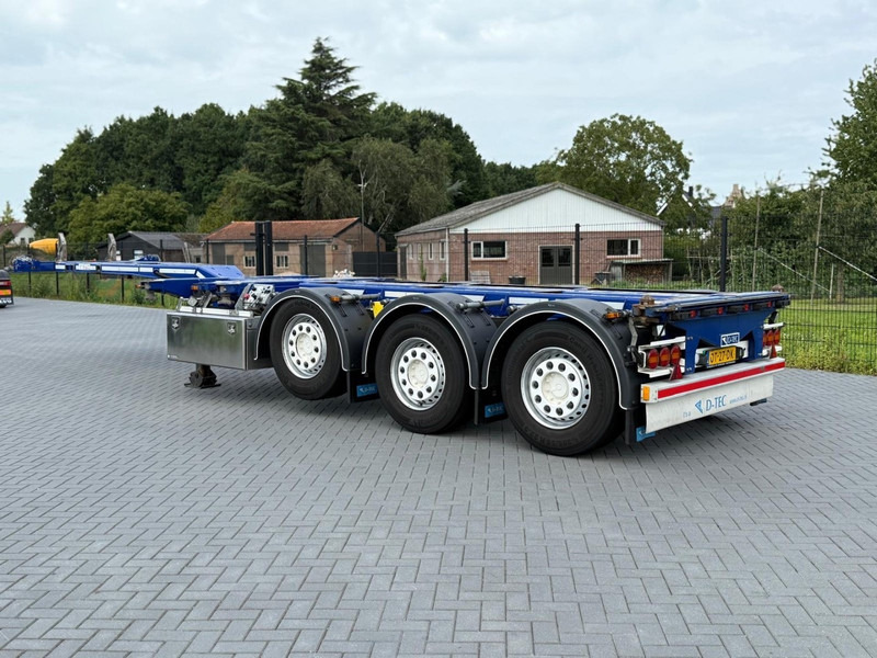 D-Tec FLEXITRAILER GESCOPEERD, 20, 40 FT, MULTI UITSCHUIFBAAR, 1 LIFTAS. - Konteynır taşıyıcı/ Yedek karoser dorse: fotoğraf 5 D-Tec FLEXITRAILER GESCOPEERD, 20, 40 FT, MULTI UITSCHUIFBAAR, 1 LIFTAS. - Konteynır taşıyıcı/ Yedek karoser dorse: fotoğraf 5