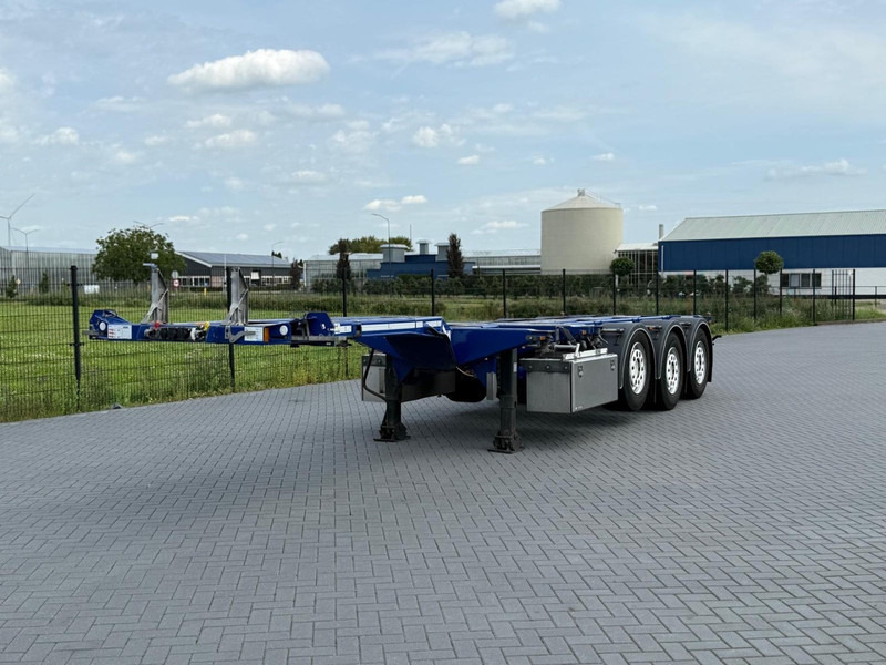 D-Tec FLEXITRAILER GESCOPEERD, 20, 40 FT, MULTI UITSCHUIFBAAR, 1 LIFTAS. - Konteynır taşıyıcı/ Yedek karoser dorse: fotoğraf 2 D-Tec FLEXITRAILER GESCOPEERD, 20, 40 FT, MULTI UITSCHUIFBAAR, 1 LIFTAS. - Konteynır taşıyıcı/ Yedek karoser dorse: fotoğraf 2
