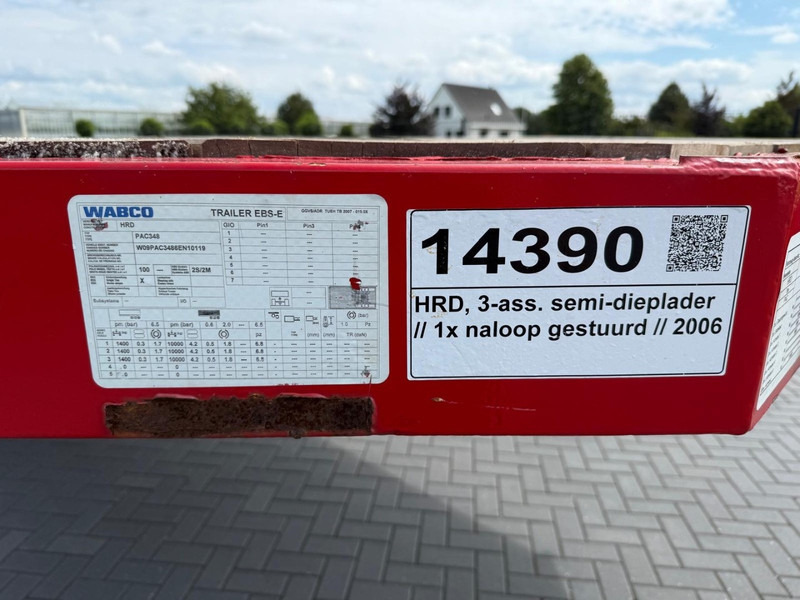 HRD UOPLYST DIEPLADER, 3 ASSEN, GOEDE STAAT, GOEDE BANDEN. - Alçak çerçeveli platform dorse: fotoğraf 3 HRD UOPLYST DIEPLADER, 3 ASSEN, GOEDE STAAT, GOEDE BANDEN. - Alçak çerçeveli platform dorse: fotoğraf 3