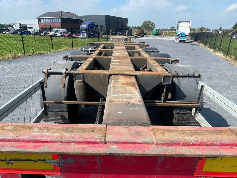 Nooteboom FT-43-03V 2X EXTENDABLE, ALL CONNECTIONS, LIFT AXLE. - Konteynır taşıyıcı/ Yedek karoser dorse: fotoğraf 4 Nooteboom FT-43-03V 2X EXTENDABLE, ALL CONNECTIONS, LIFT AXLE. - Konteynır taşıyıcı/ Yedek karoser dorse: fotoğraf 4