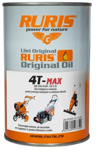 Olej RURIS 4T-MAX 600ml - Motor yağı/ Araba bakım ürünleri: fotoğraf 1 Olej RURIS 4T-MAX 600ml - Motor yağı/ Araba bakım ürünleri: fotoğraf 1