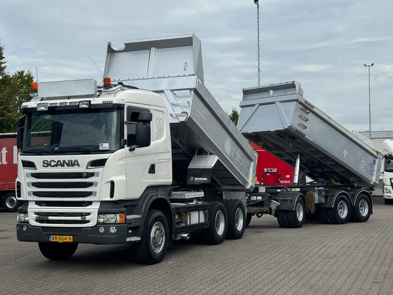 Scania R730 V8 6x4 Kipper Combi Retarder Euro 5 - Damperli kamyon: fotoğraf 1 Scania R730 V8 6x4 Kipper Combi Retarder Euro 5 - Damperli kamyon: fotoğraf 1