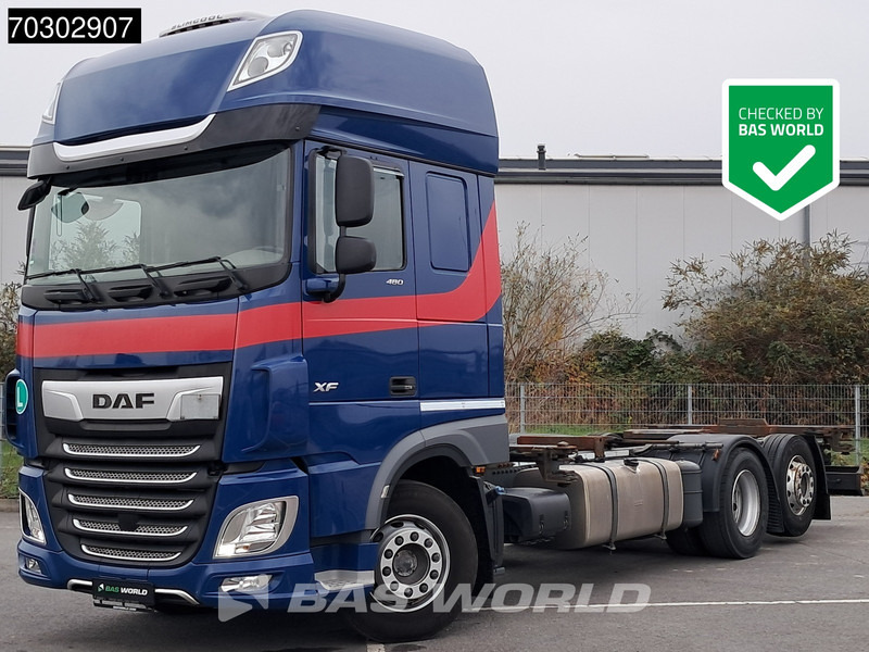 DAF XF 480 6X2 BDF Retarder SSC Lift+Steering Axle Automatic Euro 6 - Konteynır taşıyıcı/ Yedek karoser kamyon: fotoğraf 1 DAF XF 480 6X2 BDF Retarder SSC Lift+Steering Axle Automatic Euro 6 - Konteynır taşıyıcı/ Yedek karoser kamyon: fotoğraf 1