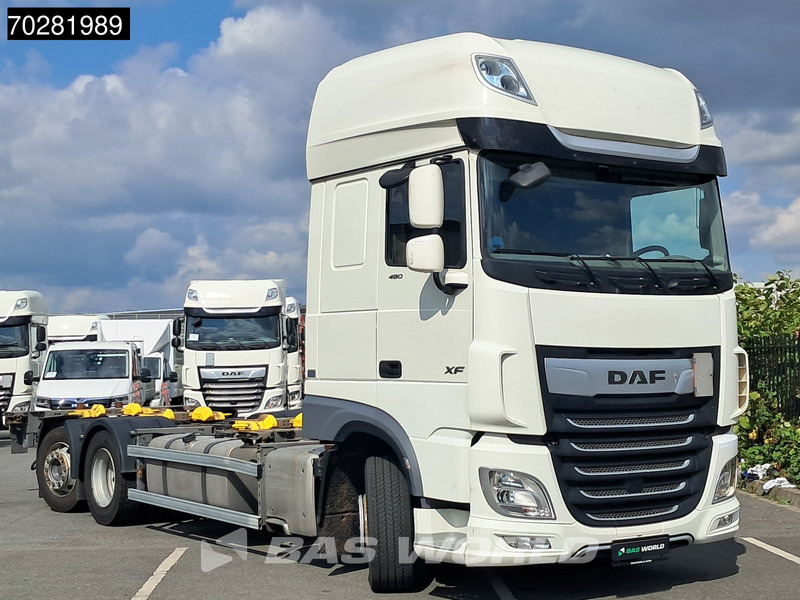 DAF XF 480 6X2 SSC BDF Retarder 2xTanks Lift+Lenkachse ACC Euro 6 - Konteynır taşıyıcı/ Yedek karoser kamyon: fotoğraf 3 DAF XF 480 6X2 SSC BDF Retarder 2xTanks Lift+Lenkachse ACC Euro 6 - Konteynır taşıyıcı/ Yedek karoser kamyon: fotoğraf 3