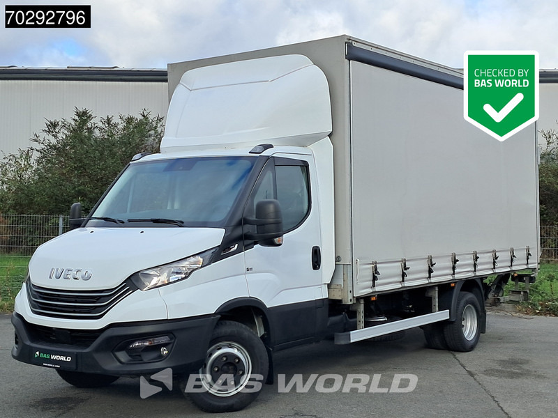 Iveco Daily 60C18 3.0L Ladebordwand Automatik 180PS Doppelbereifung Koffer Klima Tempomat D'Hollandia Euro6 Zeilen Zeilenwagen Pritsch Plane - Tenteli kamyonet: fotoğraf 1 Iveco Daily 60C18 3.0L Ladebordwand Automatik 180PS Doppelbereifung Koffer Klima Tempomat D'Hollandia Euro6 Zeilen Zeilenwagen Pritsch Plane - Tenteli kamyonet: fotoğraf 1