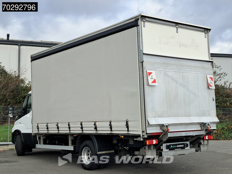 Iveco Daily 60C18 3.0L Ladebordwand Automatik 180PS Doppelbereifung Koffer Klima Tempomat D'Hollandia Euro6 Zeilen Zeilenwagen Pritsch Plane - Tenteli kamyonet: fotoğraf 2 Iveco Daily 60C18 3.0L Ladebordwand Automatik 180PS Doppelbereifung Koffer Klima Tempomat D'Hollandia Euro6 Zeilen Zeilenwagen Pritsch Plane - Tenteli kamyonet: fotoğraf 2