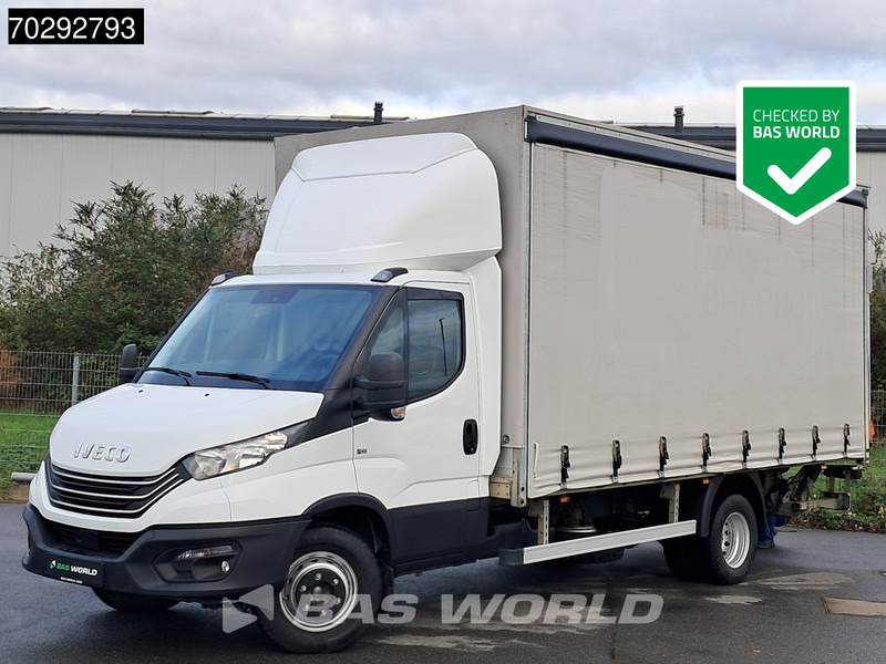 Iveco Daily 60C18 3.0L Ladebordwand Automatik 180PS Doppelbereifung Koffer Klima Tempomat D'Hollandia Euro6 Zeilen Zeilenwagen Pritsch Plane - Tenteli kamyonet: fotoğraf 1 Iveco Daily 60C18 3.0L Ladebordwand Automatik 180PS Doppelbereifung Koffer Klima Tempomat D'Hollandia Euro6 Zeilen Zeilenwagen Pritsch Plane - Tenteli kamyonet: fotoğraf 1