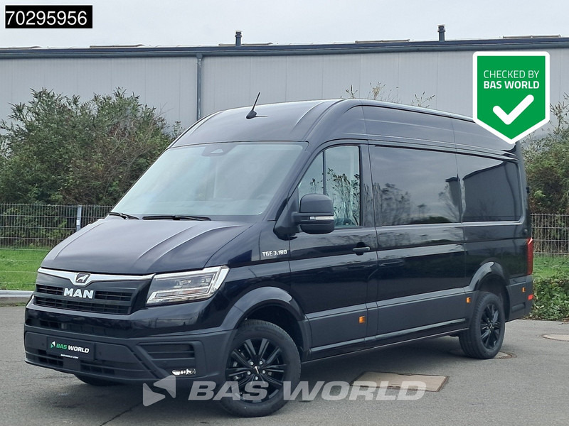 MAN TGE 3.180 Neu! Automatik 2025-Modell 180PS L3H3 LED ACC Navi AHK Kamera Parkensensoren Euro6 L2H2 A/C Towbar - Panelvan: fotoğraf 1 MAN TGE 3.180 Neu! Automatik 2025-Modell 180PS L3H3 LED ACC Navi AHK Kamera Parkensensoren Euro6 L2H2 A/C Towbar - Panelvan: fotoğraf 1