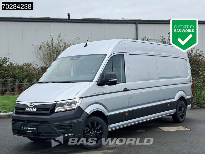 MAN TGE 3.180 Neu! Automatik 2025 Modell L4H3 AHK LED ACC Navi Klima Kamera Parkensensoren Euro6 L3H2 15m3 A/C Towbar - Panelvan: fotoğraf 1 MAN TGE 3.180 Neu! Automatik 2025 Modell L4H3 AHK LED ACC Navi Klima Kamera Parkensensoren Euro6 L3H2 15m3 A/C Towbar - Panelvan: fotoğraf 1