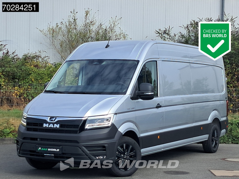 MAN TGE 3.180 Neu! Automatik 2025 model Facelift L4H3 ACC AHK LED Navi Kamera Euro6 L3H2 14m3 A/C Towbar - Panelvan: fotoğraf 1 MAN TGE 3.180 Neu! Automatik 2025 model Facelift L4H3 ACC AHK LED Navi Kamera Euro6 L3H2 14m3 A/C Towbar - Panelvan: fotoğraf 1