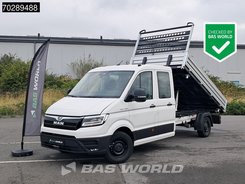MAN TGE 3.180 Neu! Dreiseitenkipper Automatik 180PS LED Klima Tempomat 2,5t AHK Euro6 Kipper 10m3 A/C Towbar Cruise control - Damperli kamyonet: fotoğraf 1 MAN TGE 3.180 Neu! Dreiseitenkipper Automatik 180PS LED Klima Tempomat 2,5t AHK Euro6 Kipper 10m3 A/C Towbar Cruise control - Damperli kamyonet: fotoğraf 1