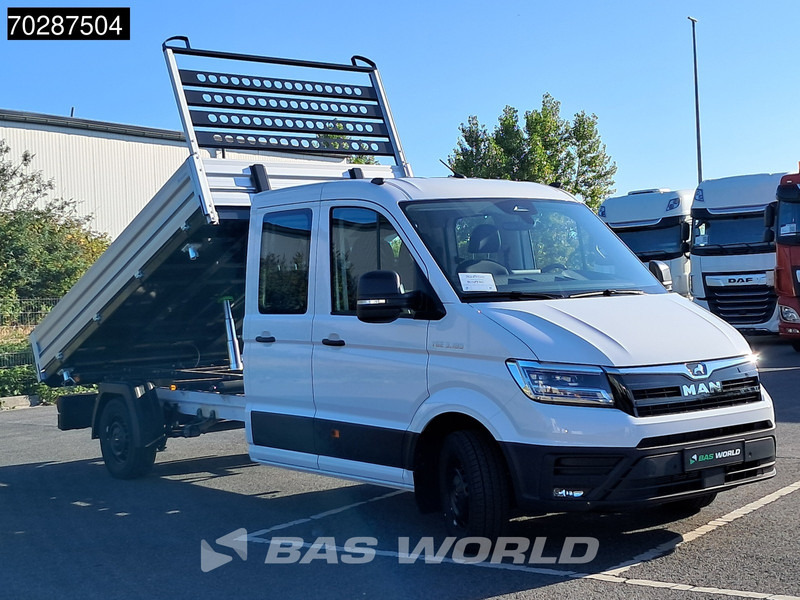 MAN TGE 3.180 Neu! Dreiseitenkipper Automatik 2025 Facelift 180PS AHK LED Klima Tempomat Navi ACC Euro6 Kieper 3m3 A/C Towbar Cruise control - Damperli kamyonet: fotoğraf 3 MAN TGE 3.180 Neu! Dreiseitenkipper Automatik 2025 Facelift 180PS AHK LED Klima Tempomat Navi ACC Euro6 Kieper 3m3 A/C Towbar Cruise control - Damperli kamyonet: fotoğraf 3