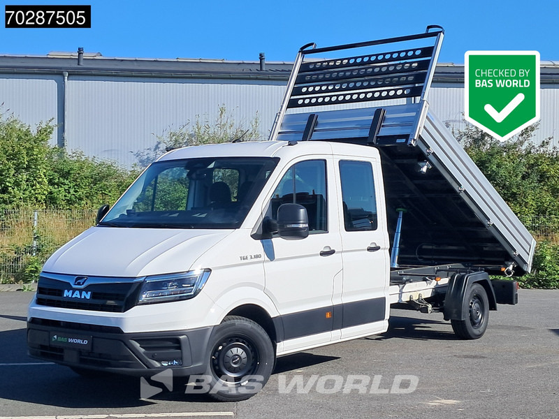 MAN TGE 3.180 Neu! Dreiseitenkipper Automatik 2025 Facelift 180PS AHK LED Klima Tempomat Navi ACC Euro6 Kieper 3m3 A/C Towbar Cruise control - Damperli kamyonet: fotoğraf 1 MAN TGE 3.180 Neu! Dreiseitenkipper Automatik 2025 Facelift 180PS AHK LED Klima Tempomat Navi ACC Euro6 Kieper 3m3 A/C Towbar Cruise control - Damperli kamyonet: fotoğraf 1