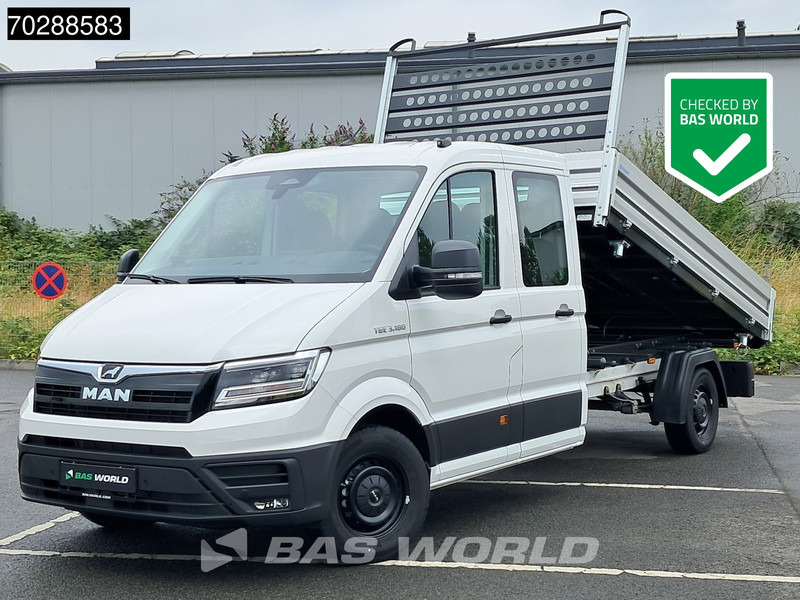 MAN TGE 3.180 Neu! Dreiseitenkipper Automatik 2025 Facelift 180PS AHK LED Klima Tempomat Navi ACC Euro6 Kieper 3m3 - Damperli kamyonet: fotoğraf 1 MAN TGE 3.180 Neu! Dreiseitenkipper Automatik 2025 Facelift 180PS AHK LED Klima Tempomat Navi ACC Euro6 Kieper 3m3 - Damperli kamyonet: fotoğraf 1