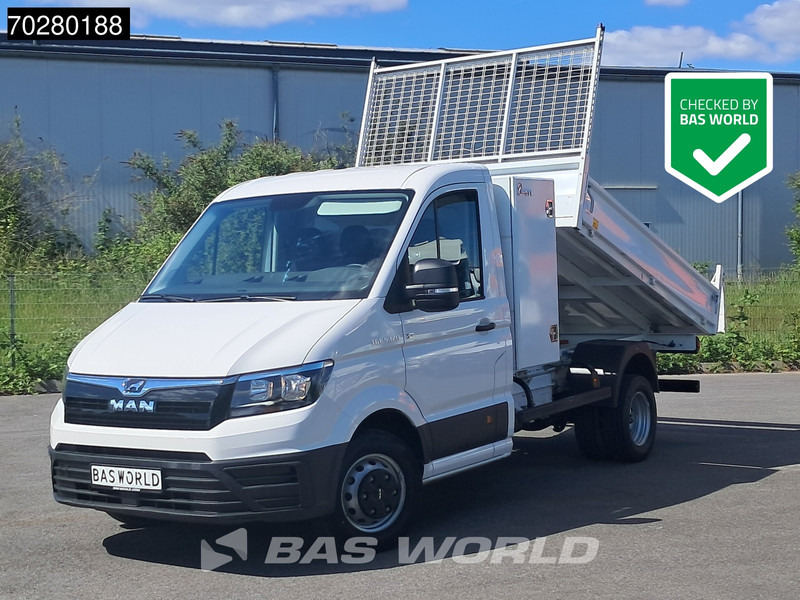 MAN TGE 5.120 Kipper Doppelbereifung 3,5t AHK Navi Kamera Klima Tempomat Euro6 2m3 A/C Towbar Cruise control - Damperli kamyonet: fotoğraf 1 MAN TGE 5.120 Kipper Doppelbereifung 3,5t AHK Navi Kamera Klima Tempomat Euro6 2m3 A/C Towbar Cruise control - Damperli kamyonet: fotoğraf 1