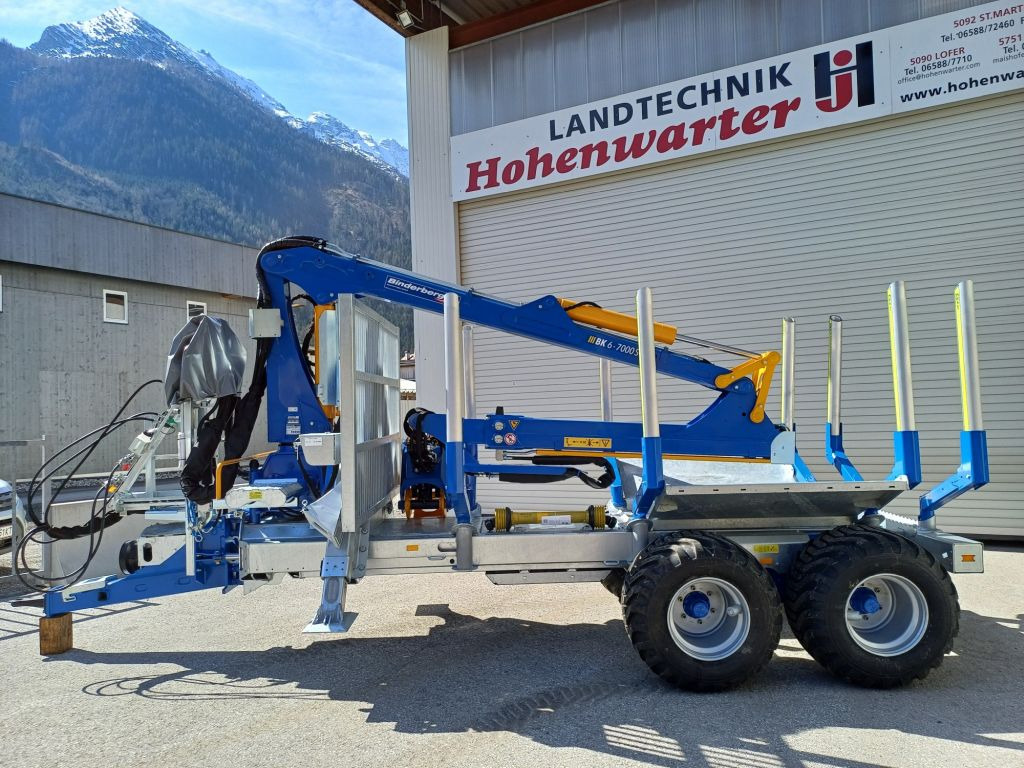 Binderberger RW 12 alpin mit BK 6-7000 S (20634) - Orman römorku: fotoğraf 2 Binderberger RW 12 alpin mit BK 6-7000 S (20634) - Orman römorku: fotoğraf 2