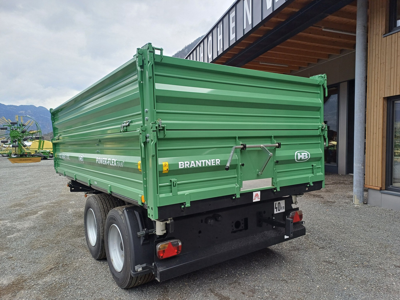 Brantner TA 16045 XXL (22963) - Damperli traktör römorku: fotoğraf 3 Brantner TA 16045 XXL (22963) - Damperli traktör römorku: fotoğraf 3