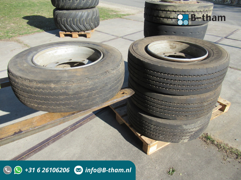 MEFRO 4 x Velg 17.5x6.75 + band Veldhuizen - Komple tekerlek - Kamyon: fotoğraf 1 MEFRO 4 x Velg 17.5x6.75 + band Veldhuizen - Komple tekerlek - Kamyon: fotoğraf 1
