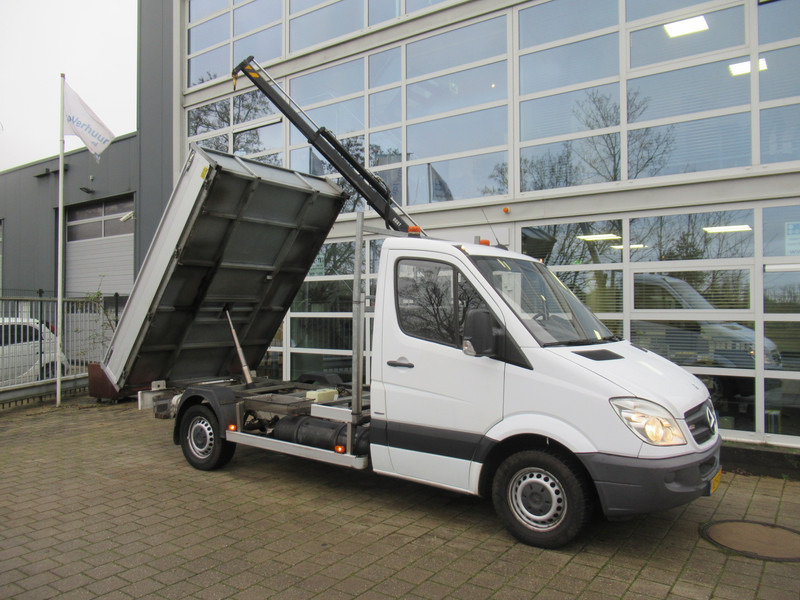 Mercedes-Benz Sprinter 316 1.8 NGT 366 Kipper + HIAB Kraan Kran Crane - Damperli kamyonet: fotoğraf 2 Mercedes-Benz Sprinter 316 1.8 NGT 366 Kipper + HIAB Kraan Kran Crane - Damperli kamyonet: fotoğraf 2