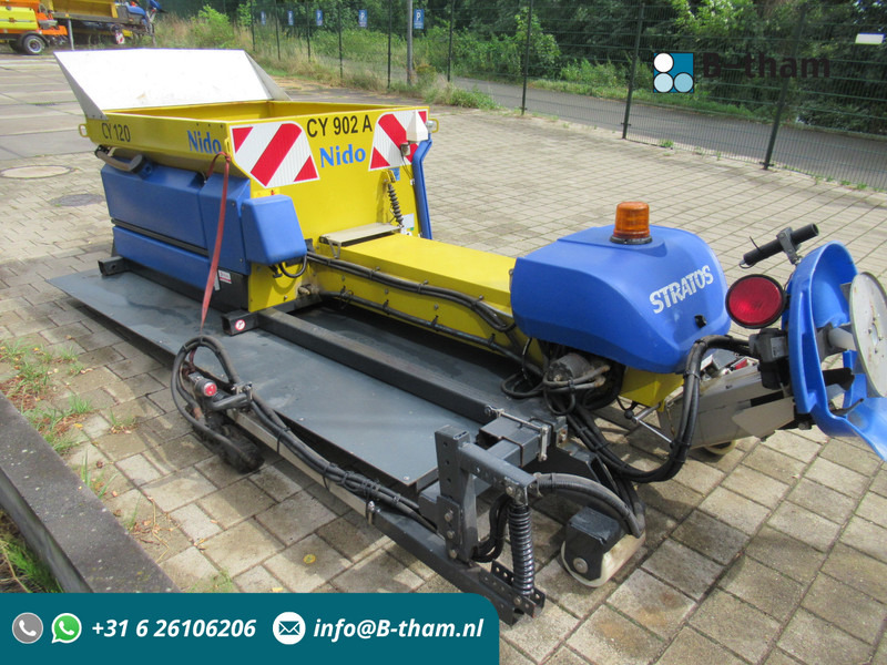 NIDO STRATOS B08L-27 PCLN-350 0,8M3 + 350L ROTO-power Hook Haak Salzstreuer Saltspreader - Kum serme makinesi: fotoğraf 1 NIDO STRATOS B08L-27 PCLN-350 0,8M3 + 350L ROTO-power Hook Haak Salzstreuer Saltspreader - Kum serme makinesi: fotoğraf 1