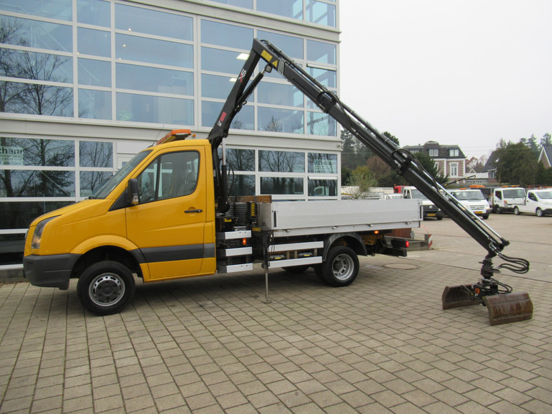 Volkswagen Crafter 50 2.5TDI 80KW HIAB 033 B-2 + Kipper Tipper - Damperli kamyon, Vinçli kamyon: fotoğraf 5 Volkswagen Crafter 50 2.5TDI 80KW HIAB 033 B-2 + Kipper Tipper - Damperli kamyon, Vinçli kamyon: fotoğraf 5