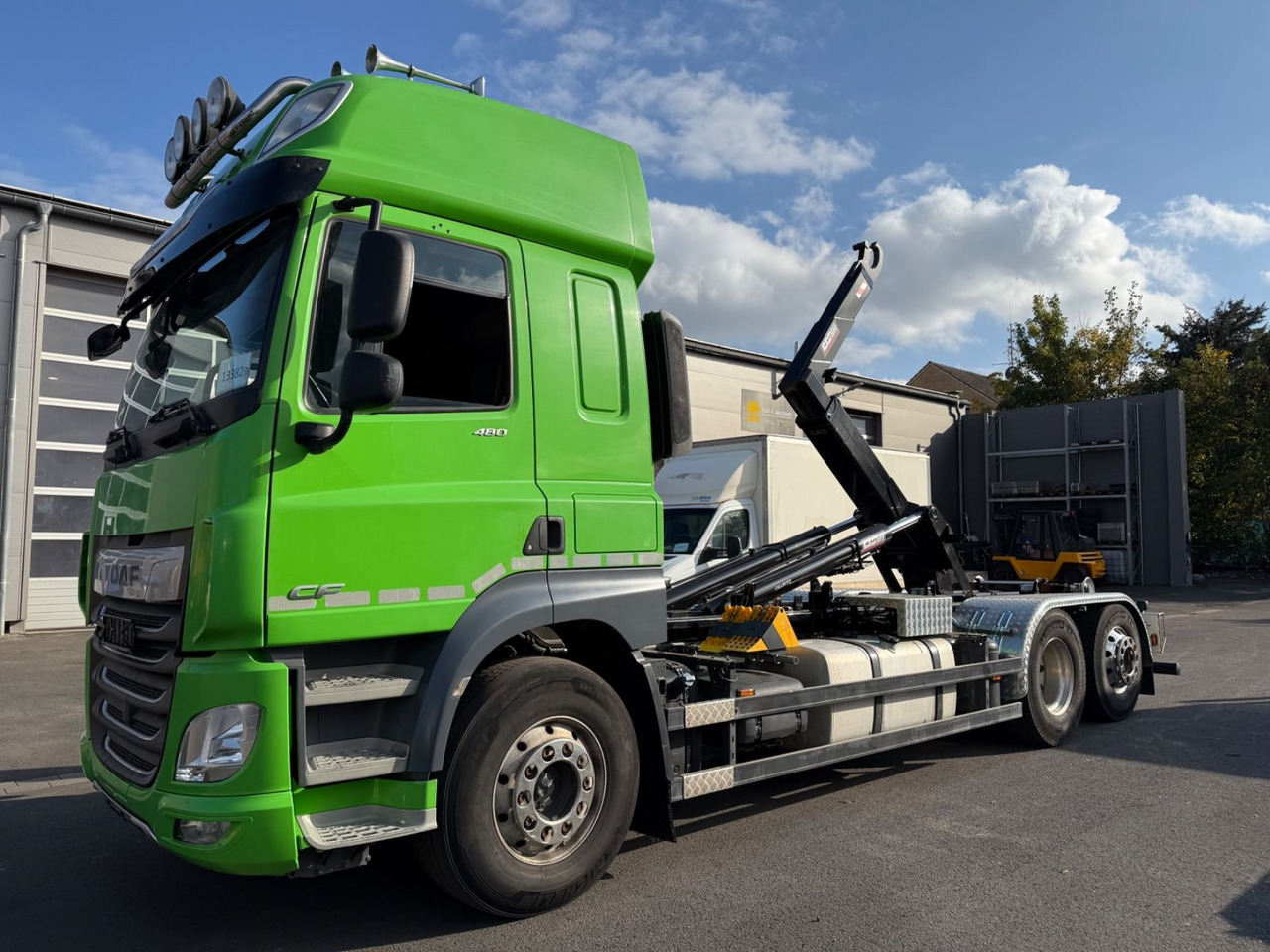 DAF CF 480 + 2023 CTS Lift Retarder/Lift-Lenk/SSC - Kancalı yükleyici kamyon: fotoğraf 1 DAF CF 480 + 2023 CTS Lift Retarder/Lift-Lenk/SSC - Kancalı yükleyici kamyon: fotoğraf 1