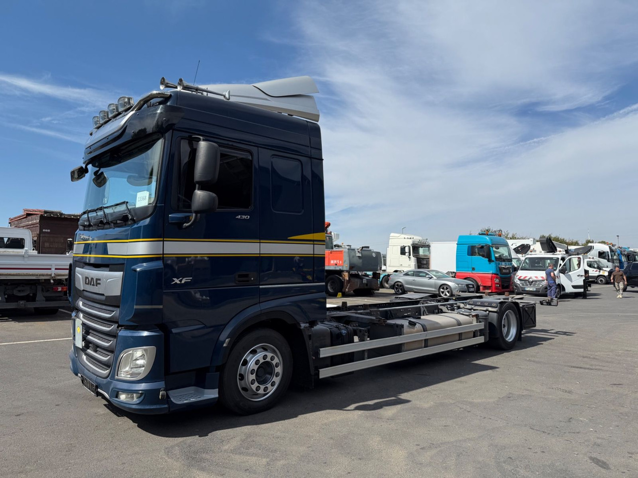 DAF XF430/Jumbo;Mega/Intarder/Standklima-Heizung/BDF - Konteynır taşıyıcı/ Yedek karoser kamyon: fotoğraf 2 DAF XF430/Jumbo;Mega/Intarder/Standklima-Heizung/BDF - Konteynır taşıyıcı/ Yedek karoser kamyon: fotoğraf 2