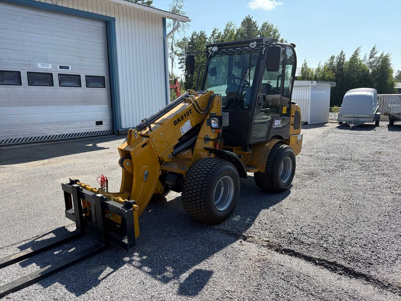 Wheel loader Berger Kraus 810T - Teleskopik tekerlekli yükleyici: fotoğraf 1 Wheel loader Berger Kraus 810T - Teleskopik tekerlekli yükleyici: fotoğraf 1