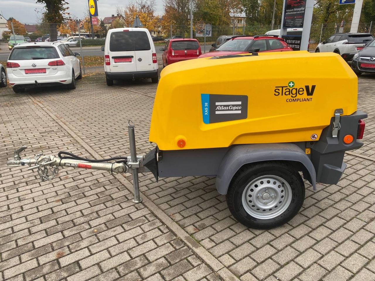 Hava kompresörü Atlas Copco XAS38, Baujahr 2023 Kompressor 7 Bar: fotoğraf 6 Hava kompresörü Atlas Copco XAS38, Baujahr 2023 Kompressor 7 Bar: fotoğraf 6