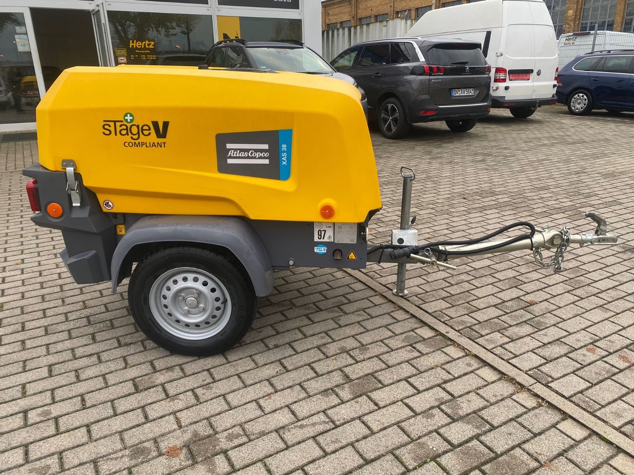 Hava kompresörü Atlas Copco XAS38, Baujahr 2023 Kompressor 7 Bar: fotoğraf 9 Hava kompresörü Atlas Copco XAS38, Baujahr 2023 Kompressor 7 Bar: fotoğraf 9