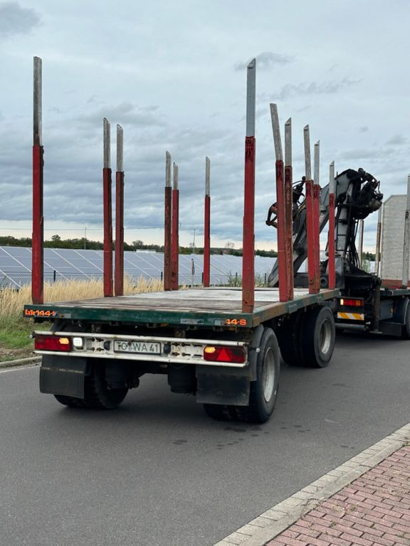 Doll A100 HOLZTRANSPORTER 4X RUNGEN - Tomruk römorku: fotoğraf 1 Doll A100 HOLZTRANSPORTER 4X RUNGEN - Tomruk römorku: fotoğraf 1