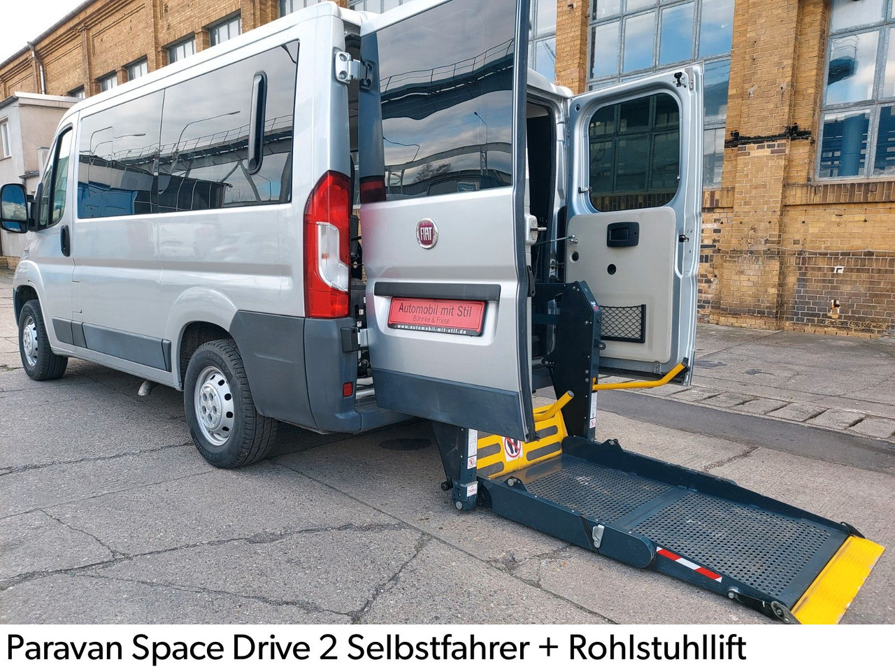 Fiat Ducato Kombi 130 Paravan Space Drive 2 Rollstuhl - Minivan: fotoğraf 1 Fiat Ducato Kombi 130 Paravan Space Drive 2 Rollstuhl - Minivan: fotoğraf 1