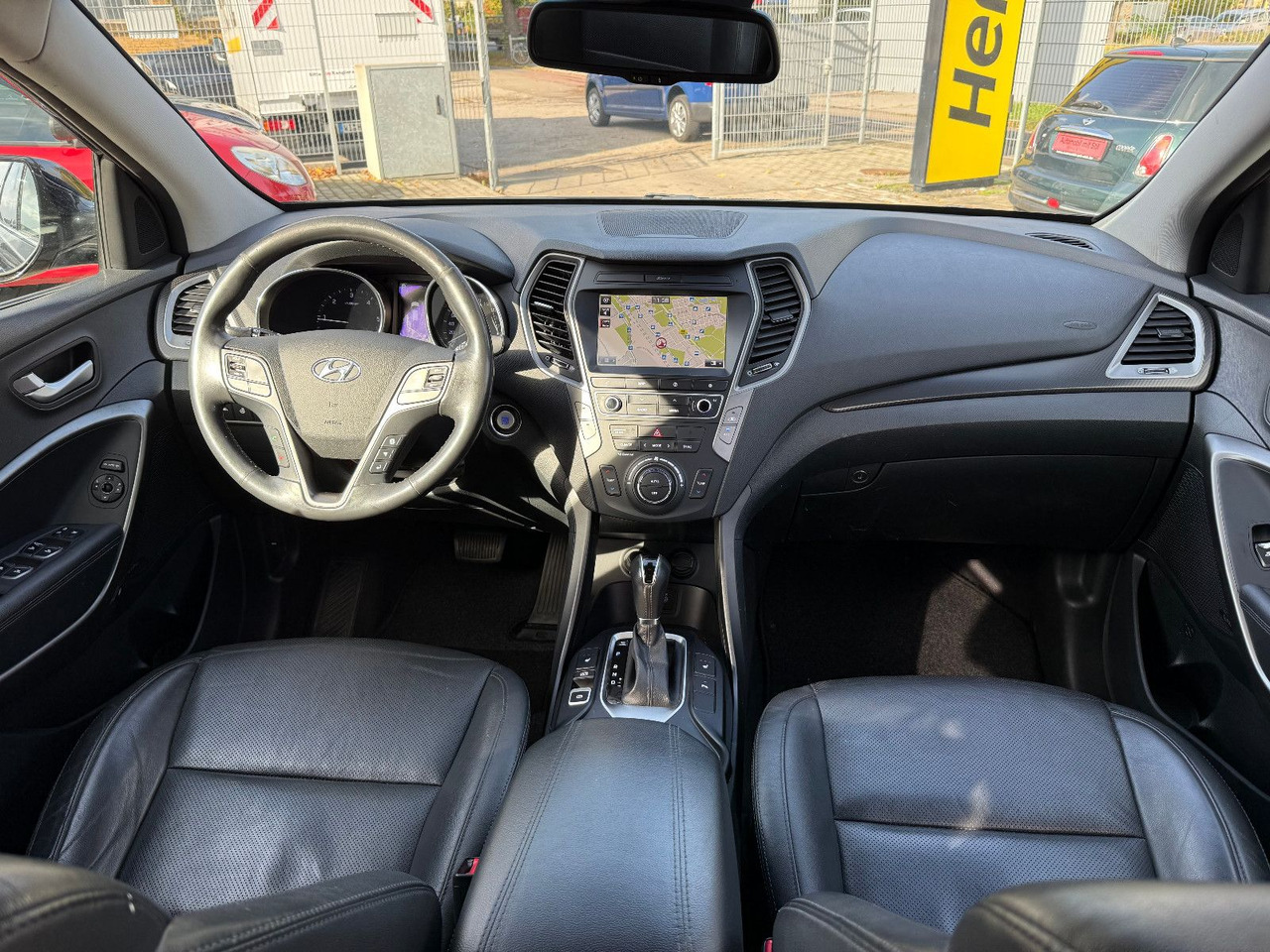 SUV Hyundai Santa Fe blue Premium 4WD XENON LED NAVI LEDER: fotoğraf 21